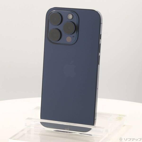 〔中古〕Apple(アップル) iPhone15 Pro 512GB ブルーチタニウム MTUL3J／A SIMフリー〔344-ud〕 | 