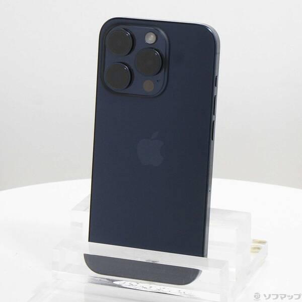 〔中古〕Apple(アップル) iPhone15 Pro 256GB ブルーチタニウム MTUG3J／A SIMフリー〔352-ud〕 | 