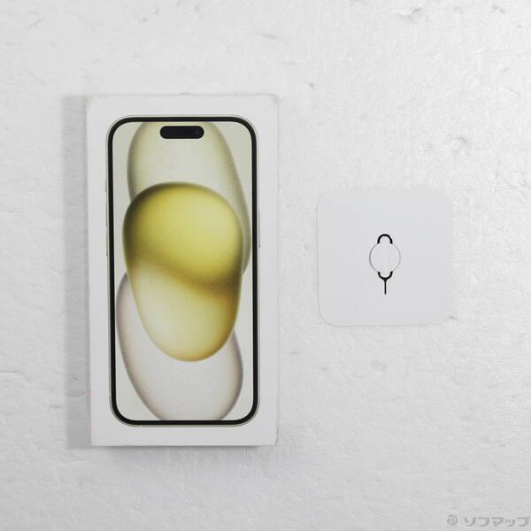 〔中古〕Apple(アップル) iPhone15 128GB イエロー MTMK3J／A SIMフリー〔295-ud〕 |  | 04