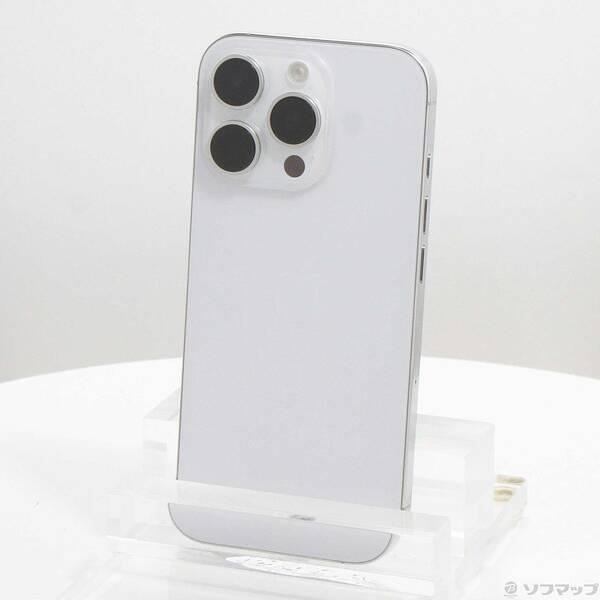 〔中古〕Apple(アップル) iPhone16 Pro 128GB ホワイトチタニウム MYMW3J／A SIMフリー〔305-ud〕 | 