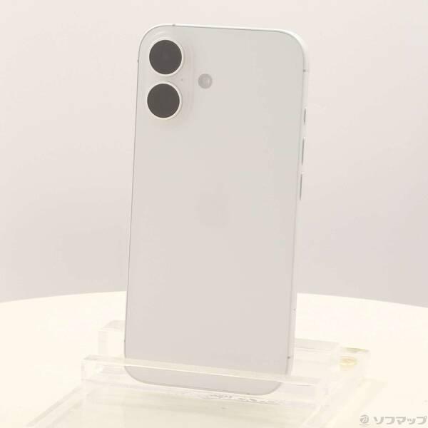 〔中古〕Apple(アップル) iPhone16 256GB ホワイト MYDX3J／A SIMフリー〔368-ud〕 | 
