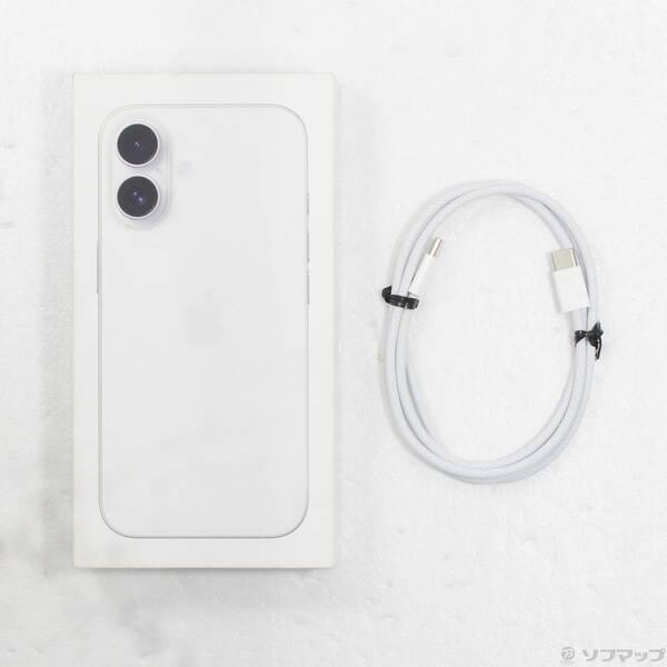 〔中古〕Apple(アップル) iPhone16 256GB ホワイト MYDX3J／A SIMフリー〔368-ud〕 |  | 04