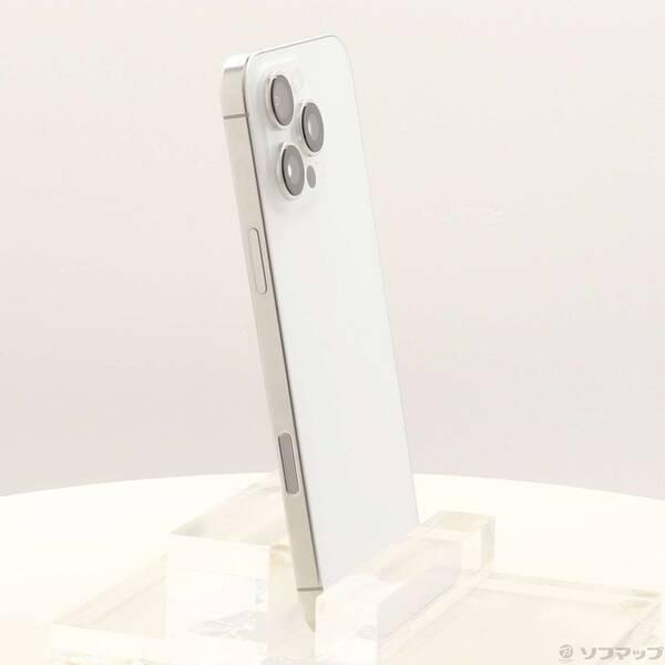 〔中古〕Apple(アップル) iPhone16 Pro Max 512GB ホワイトチタニウム MYWM3J／A SIMフリー〔251-ud〕 |  | 03