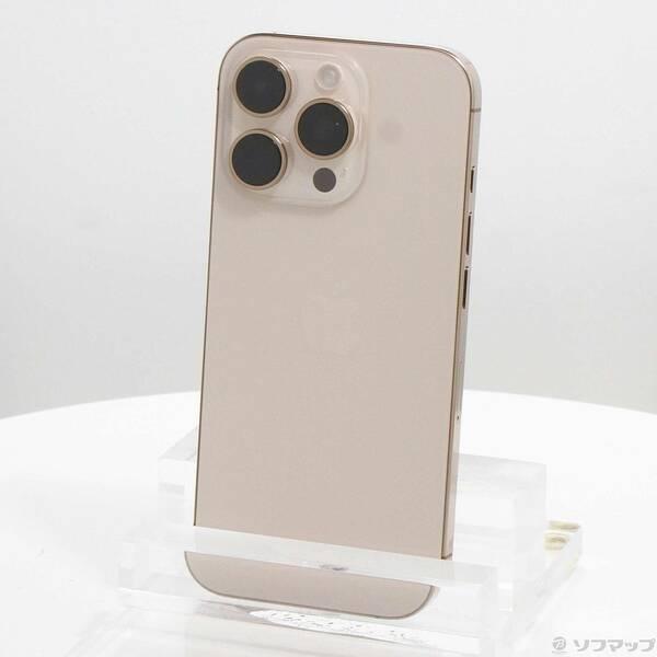 〔中古〕Apple(アップル) iPhone16 Pro 512GB デザートチタニウム MYN63J／A SIMフリー〔258-ud〕 | 