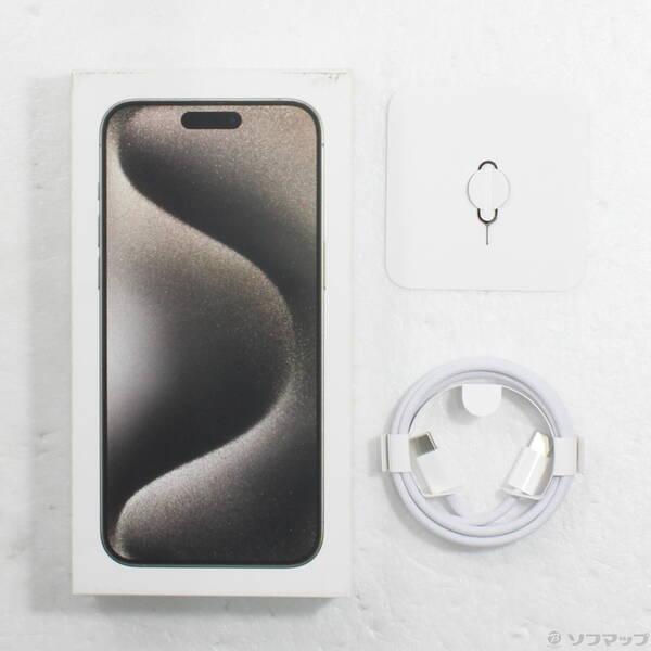 〔中古〕Apple(アップル) iPhone15 Pro Max 256GB ナチュラルチタニウム MU6R3J／A SIMフリー〔371-ud〕 |  | 04