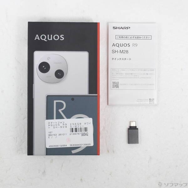 〔中古〕SHARP(シャープ) AQUOS R9 256GB ホワイト SH-M28 SIMフリー〔371-ud〕 |  | 04