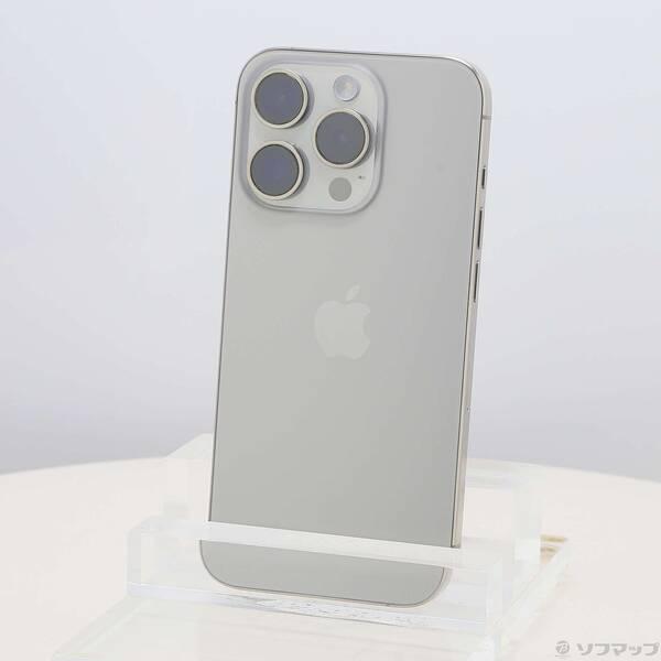 〔中古〕Apple(アップル) iPhone15 Pro 128GB ナチュラルチタニウム MTU93J／A SIMフリー〔269-ud〕 | 