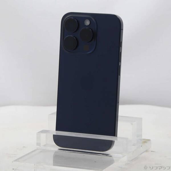 〔中古〕Apple(アップル) iPhone15 Pro 128GB ブルーチタニウム MTUA3J／A SIMフリー〔262-ud〕 | 