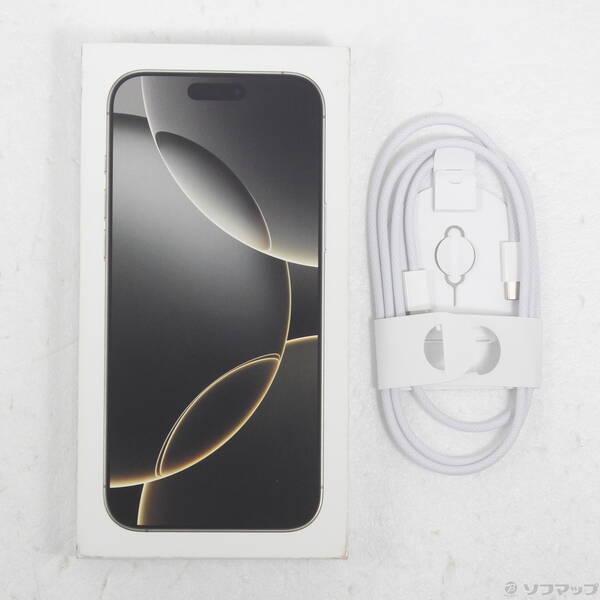 〔中古〕Apple(アップル) iPhone16 Pro Max 256GB ナチュラルチタニウム MYWK3J／A SIMフリー〔344-ud〕 |  | 04
