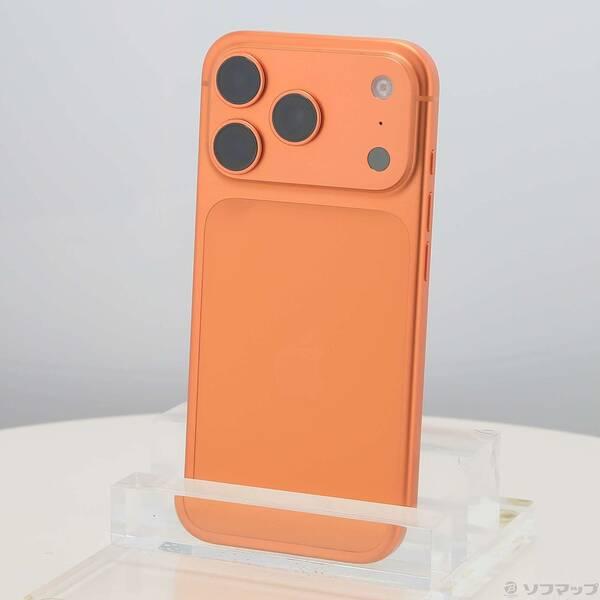 〔中古〕Apple(アップル) iPhone17 Pro 512GB コズミックオレンジ MG8A4J／A SIMフリー〔269-ud〕 | 