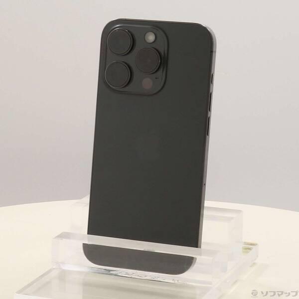 〔中古〕Apple(アップル) iPhone15 Pro 256GB ブラックチタニウム MTUC3J／A SIMフリー〔295-ud〕 | 