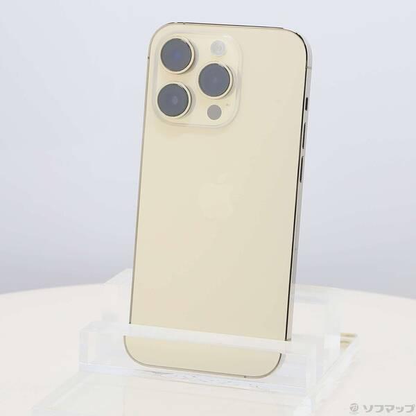 〔中古〕Apple(アップル) iPhone14 Pro 256GB ゴールド MQ173J／A SIMフリー〔305-ud〕 | 