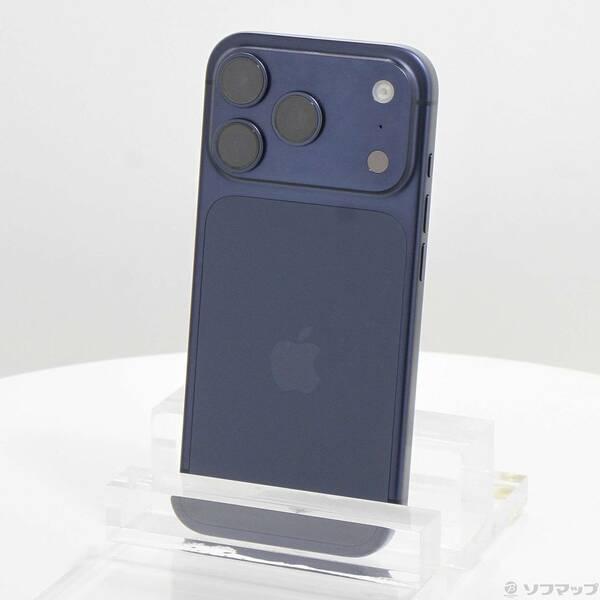 〔中古〕Apple(アップル) iPhone17 Pro 256GB ディープブルー MG874J／A SIMフリー〔269-ud〕 | 