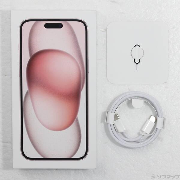 〔中古〕Apple(アップル) iPhone15 Plus 256GB ピンク MU0H3J／A SIMフリー〔377-ud〕 |  | 04