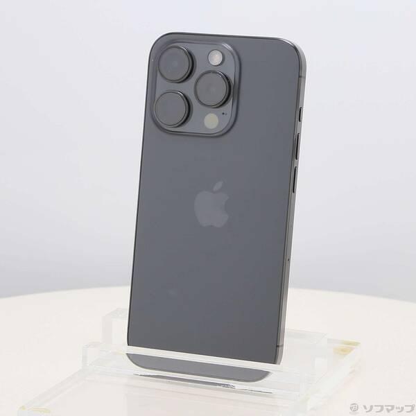 〔中古〕Apple(アップル) iPhone15 Pro 256GB ブラックチタニウム MTUC3J／A SIMフリー〔377-ud〕 | 