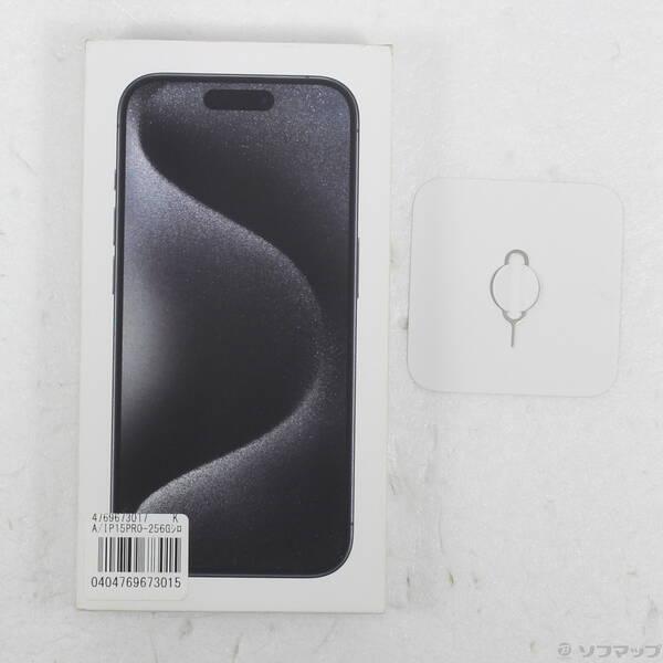 〔中古〕Apple(アップル) iPhone15 Pro 256GB ブラックチタニウム MTUC3J／A SIMフリー〔377-ud〕 |  | 04