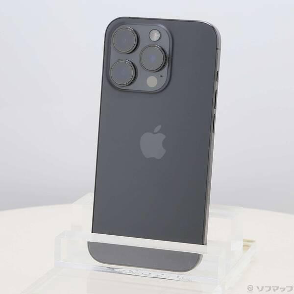 〔中古〕Apple(アップル) iPhone15 Pro 256GB ブラックチタニウム MTUC3J／A SIMフリー〔368-ud〕 | 
