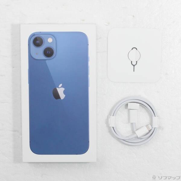〔中古〕Apple(アップル) iPhone13 256GB ブルー MLNM3J／A SIMフリー〔295-ud〕 |  | 04