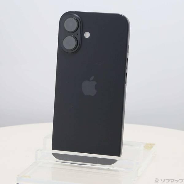 〔中古〕Apple(アップル) iPhone16 256GB ブラック MYDW3J／A SIMフリー〔348-ud〕 | 