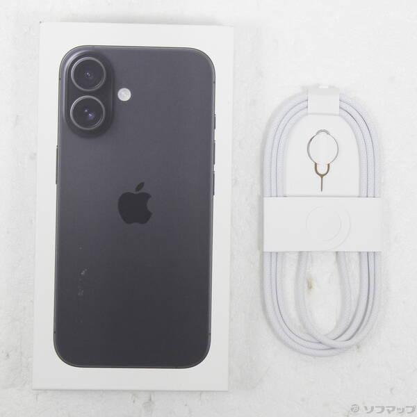 〔中古〕Apple(アップル) iPhone16 256GB ブラック MYDW3J／A SIMフリー〔348-ud〕 |  | 04