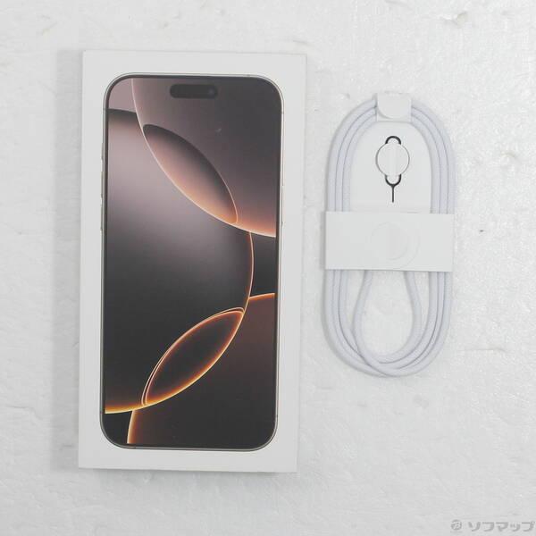 〔中古〕Apple(アップル) iPhone16 Pro Max 256GB デザートチタニウム MYWJ3J／A SIMフリー〔198-ud〕 |  | 04