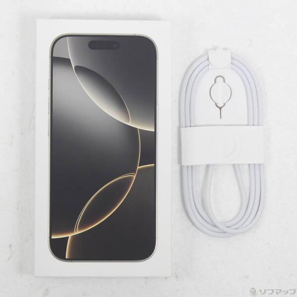 〔中古〕Apple(アップル) iPhone16 Pro 512GB ナチュラルチタニウム MYN73J／A SIMフリー〔198-ud〕 |  | 04