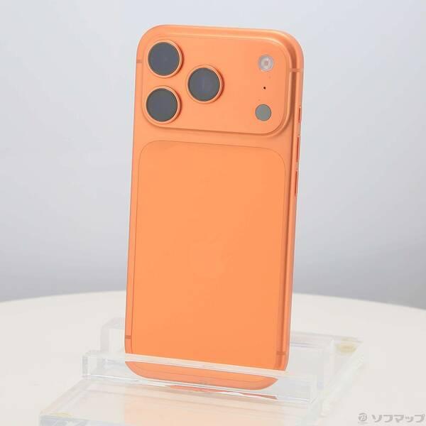 〔中古〕Apple(アップル) iPhone17 Pro 1TB コズミックオレンジ MG8E4J／A SIMフリー〔258-ud〕 | 