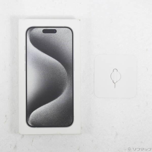 〔中古〕Apple(アップル) iPhone15 Pro 1TB ホワイトチタニウム MTUR3J／A SIMフリー〔348-ud〕 |  | 04