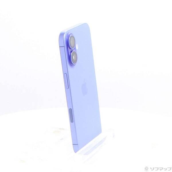 〔中古〕Apple(アップル) iPhone16 128GB ウルトラマリン MYDU3J／A SIMフリー〔262-ud〕 |  | 03