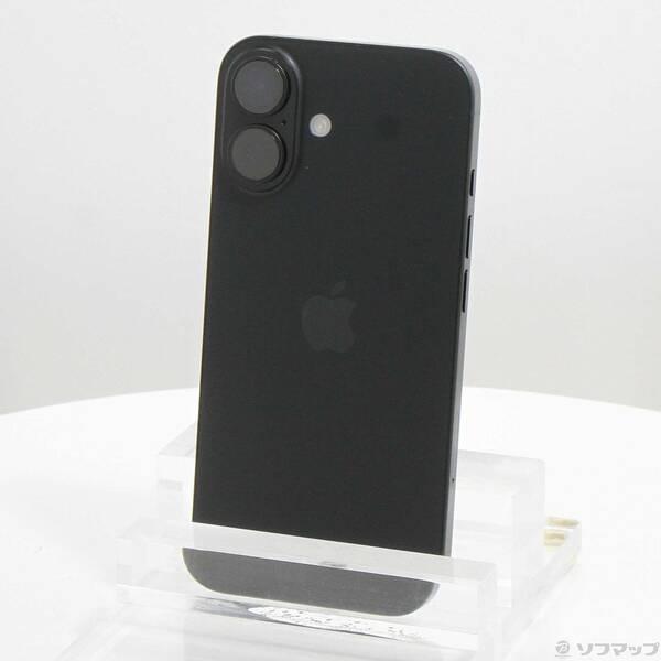 〔中古〕Apple(アップル) iPhone16 256GB ブラック MYDW3J／A SIMフリー〔295-ud〕 | 