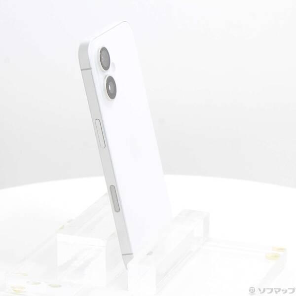 〔中古〕Apple(アップル) iPhone16 128GB ホワイト MYDR3J／A SIMフリー〔258-ud〕 |  | 03