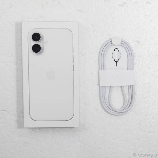 〔中古〕Apple(アップル) iPhone16 128GB ホワイト MYDR3J／A SIMフリー〔258-ud〕 |  | 04