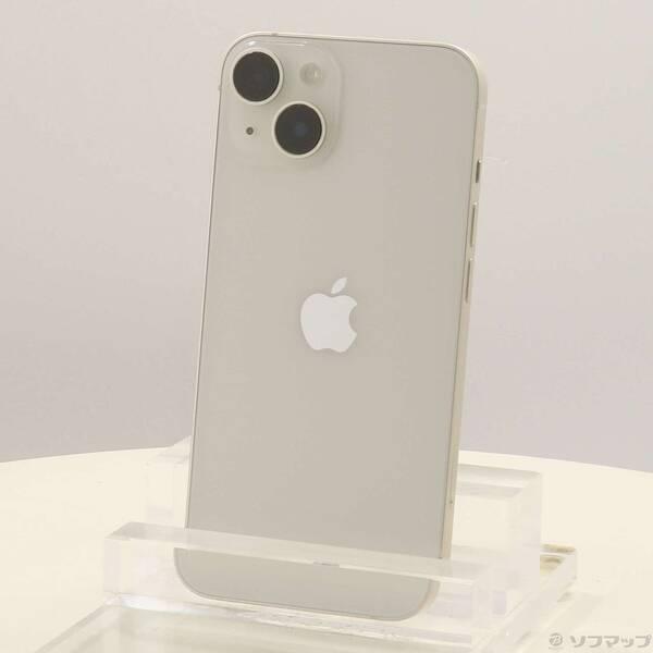 〔中古〕Apple(アップル) iPhone14 128GB スターライト MPUQ3J／A SIMフリー〔269-ud〕 | 