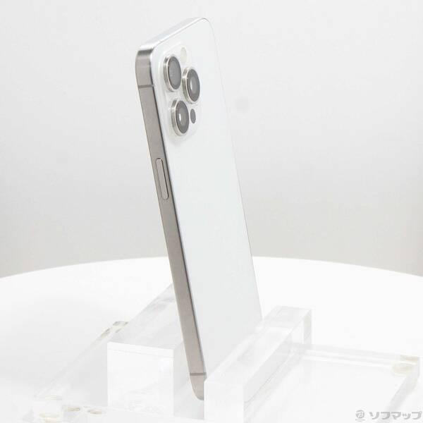 〔中古〕Apple(アップル) iPhone15 Pro Max 256GB ホワイトチタニウム MU6Q3J／A SIMフリー〔348-ud〕 |  | 03