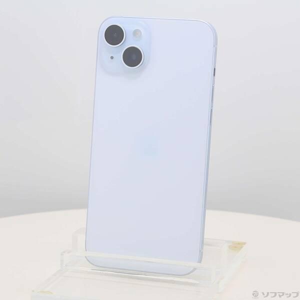 〔中古〕Apple(アップル) iPhone15 Plus 128GB ブルー MU0D3J／A SIMフリー〔269-ud〕 | 