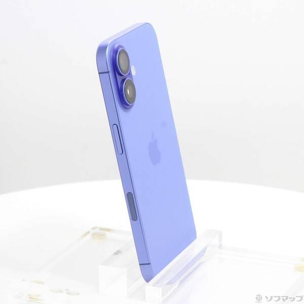 〔中古〕Apple(アップル) iPhone16 256GB ウルトラマリン MYE03J／A SIMフリー〔251-ud〕 |  | 03