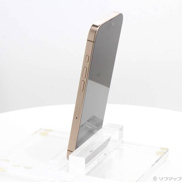 〔中古〕Apple(アップル) iPhone16 Pro 256GB デザートチタニウム MYN23J／A SIMフリー〔295-ud〕 |  | 01