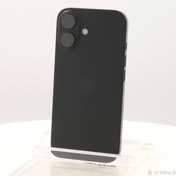 〔中古〕Apple(アップル) iPhone16 128GB ブラック MYDQ3J／A SIMフリー〔344-ud〕 | 
