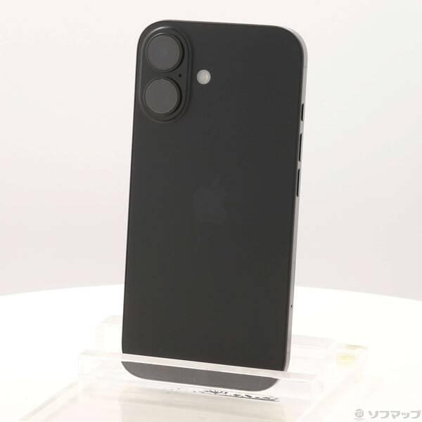 〔中古〕Apple(アップル) iPhone16 128GB ブラック MYDQ3J／A SIMフリー〔258-ud〕 | 
