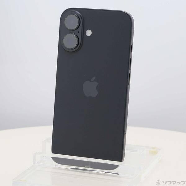 〔中古〕Apple(アップル) iPhone16 128GB ブラック MYDQ3J／A SIMフリー〔297-ud〕 | 