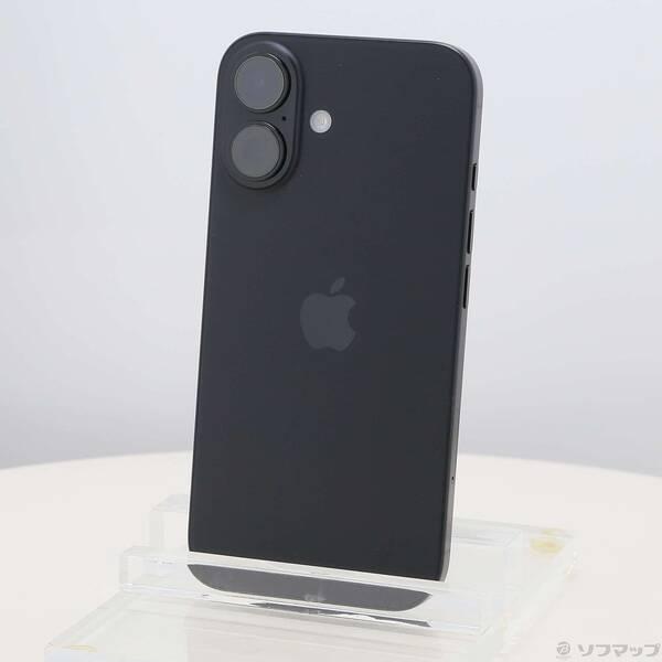 〔中古〕Apple(アップル) iPhone16 128GB ブラック MYDQ3J／A SIMフリー〔269-ud〕 | 
