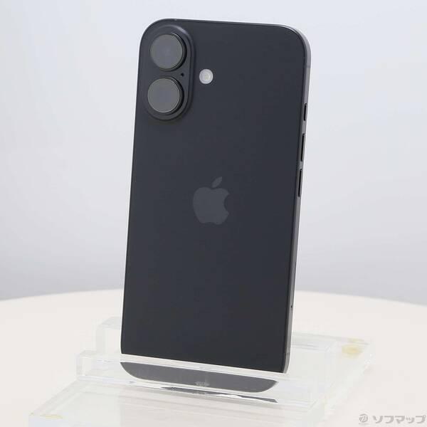 〔中古〕Apple(アップル) iPhone16 128GB ブラック MYDQ3J／A SIMフリー〔276-ud〕 | 