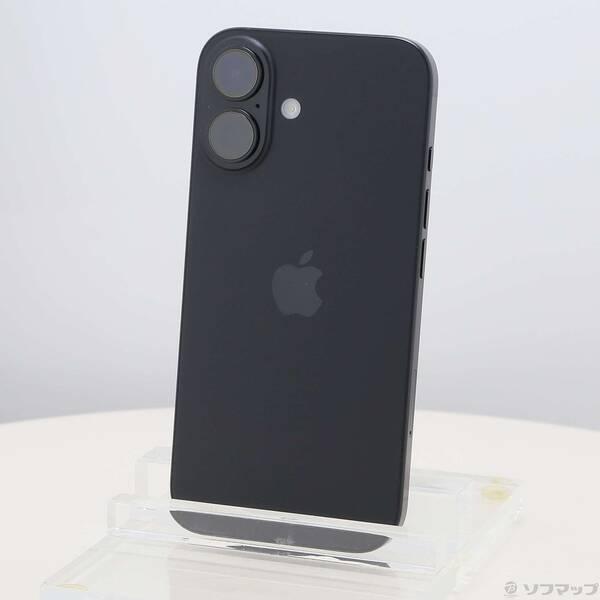〔中古〕Apple(アップル) iPhone16 128GB ブラック MYDQ3J／A SIMフリー〔371-ud〕 | 