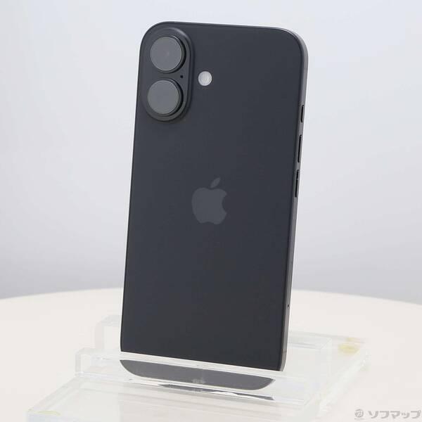 〔中古〕Apple(アップル) iPhone16 128GB ブラック MYDQ3J／A SIMフリー〔349-ud〕 | 