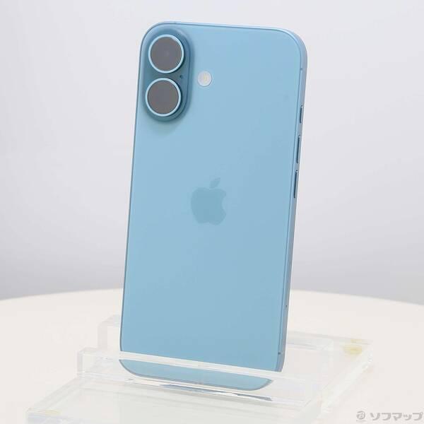 〔中古〕Apple(アップル) iPhone16 128GB ティール MYDV3J／A SIMフリー〔352-ud〕 | 
