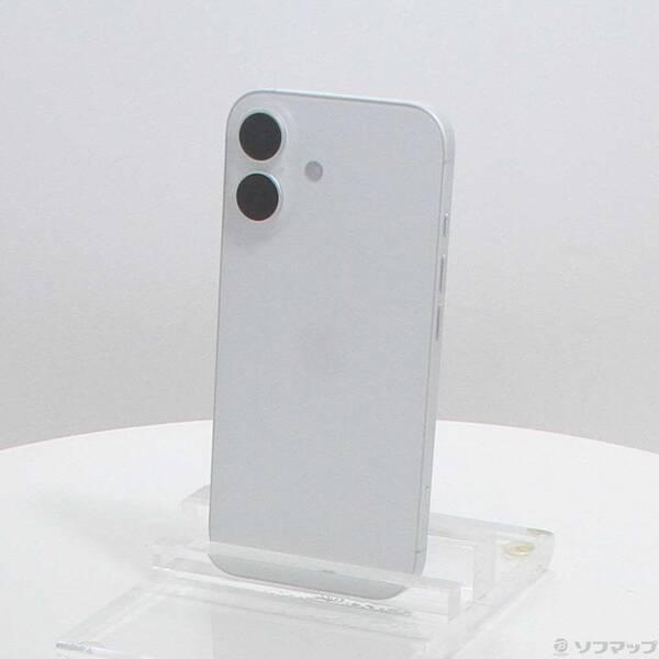〔中古〕Apple(アップル) iPhone16 128GB ホワイト MYDR3J／A SIMフリー〔276-ud〕 | 