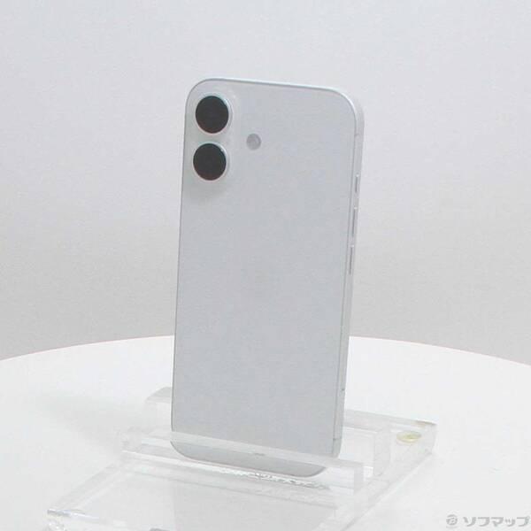 〔中古〕Apple(アップル) iPhone16 128GB ホワイト MYDR3J／A SIMフリー〔196-ud〕 | 