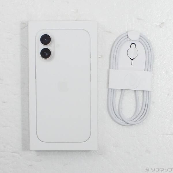 〔中古〕Apple(アップル) iPhone16 128GB ホワイト MYDR3J／A SIMフリー〔196-ud〕 |  | 04