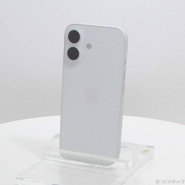 〔中古〕Apple(アップル) iPhone16 128GB ホワイト MYDR3J／A SIMフリー〔349-ud〕 | 