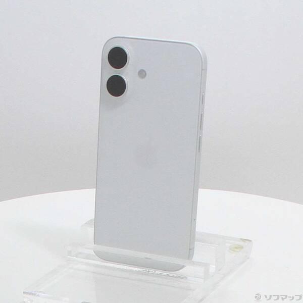 〔中古〕Apple(アップル) iPhone16 128GB ホワイト MYDR3J／A SIMフリー〔258-ud〕 | 